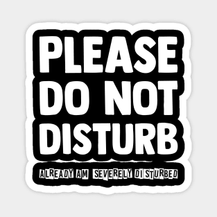 Please do not disturb Magnet