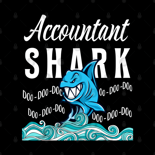 Accountant Gifts - Shark by StudioElla