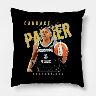 candace parker || chicago sky Pillow