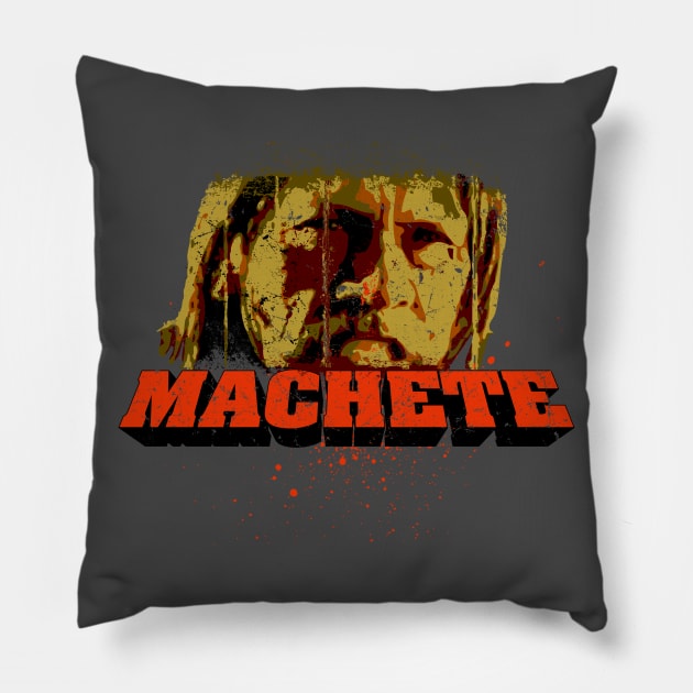 Machete Pillow by trev4000