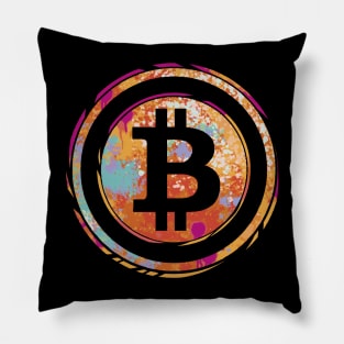 Bitcoin (BTC) Crypto Pillow