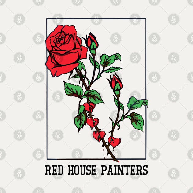 Red House Painters  ^ ^ Original Fan Art Design by unknown_pleasures