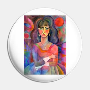 Painted lady II Pin