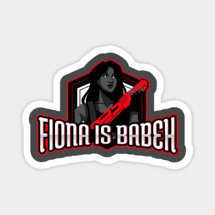 Fiona the warrior Magnet