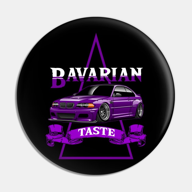 BMW E46 Purple Pin by aredie19