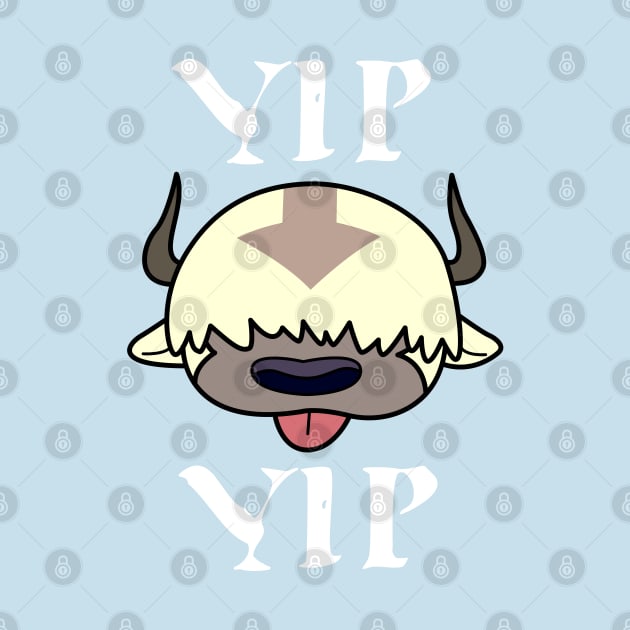 Yip Yip Appa Avatar The Last Airbender by scribblejuice