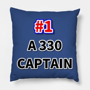 Number one A330 captain Pillow