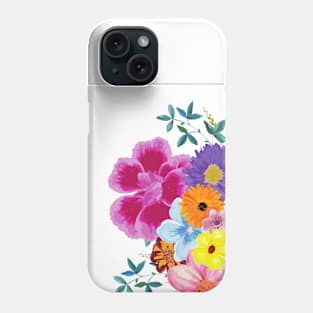 Cute aesthetic colorful Flowers Phone Case