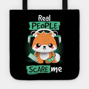 Real people scare me Tote