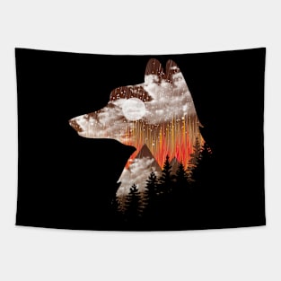 Fall Fox Tapestry