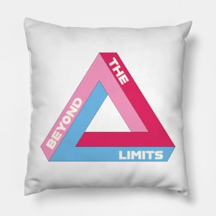 Beyond the limits Pillow