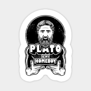 Plato Is My Homeboy Magnet