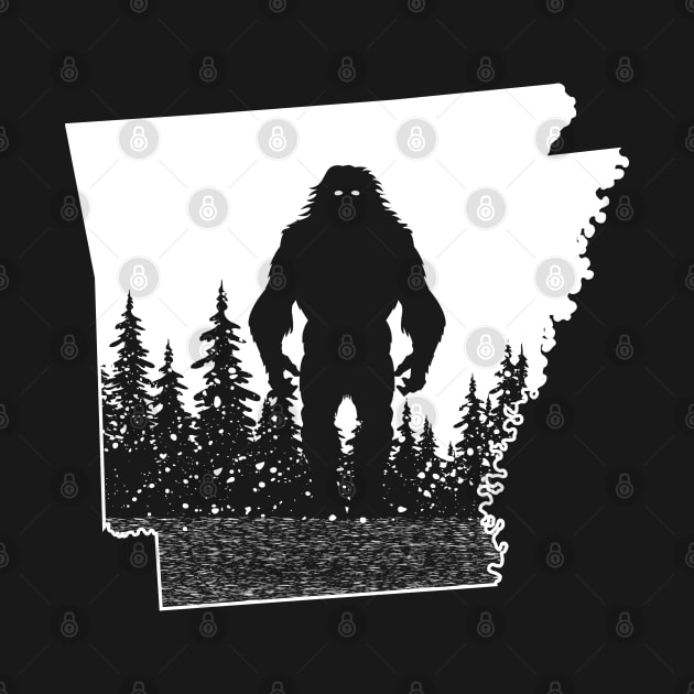 Arkansas Bigfoot by Tesszero