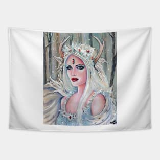 Alina Angel art By Renee Lavoie Tapestry