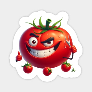 Tomato Illustration Magnet