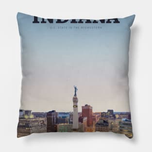 Visit Indiana Pillow