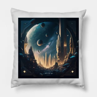 Sci-fi art Pillow