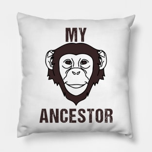 my ancestor monkey Pillow