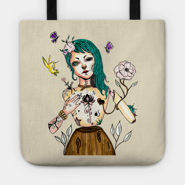 Plastic People - Doll - Tote