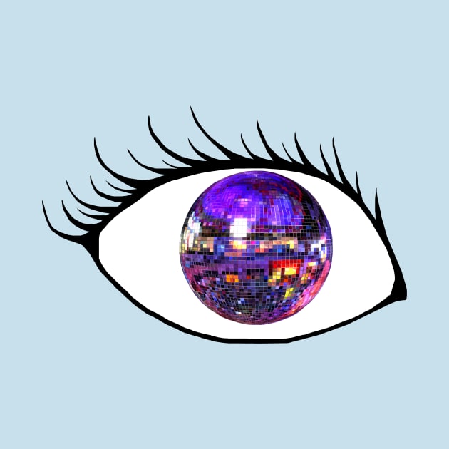 Disco eye by Art by Deborah Camp