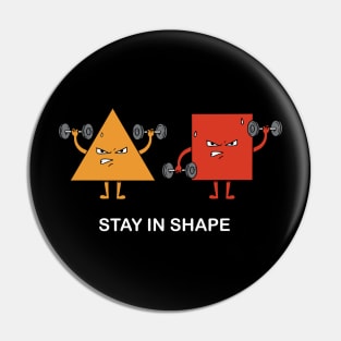 Gym stay in shape Pin