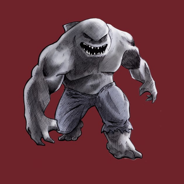 KING SHARK by CG Fan Art