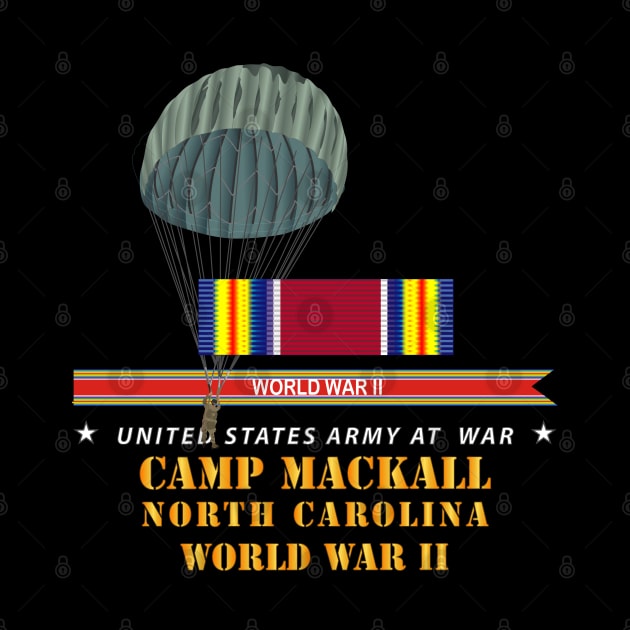 Camp Mackall, NC  w SVC WWII w Streamer w Jumper  X 300 by twix123844