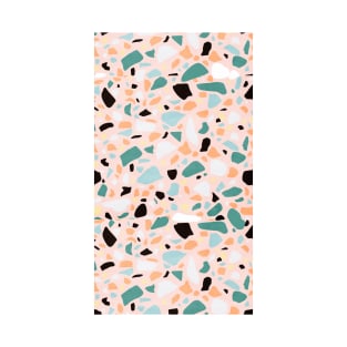 Terrazzo Terrazzo Pattern Abstract Classic Coral T-Shirt