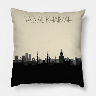 Ras Al Khaimah Skyline Pillow
