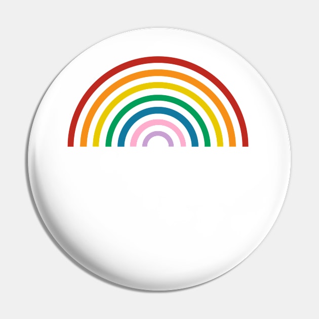 Rainbow Mirror Pin by ProjectM