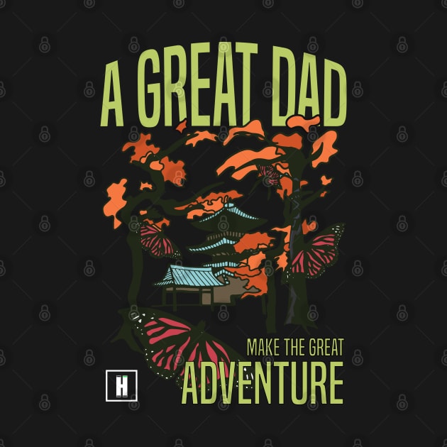 a great dad make great adventure recolor 01 by HCreatives