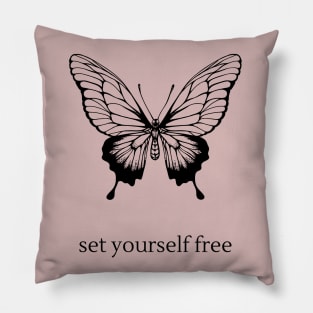 Set yourself free Pillow