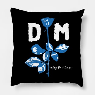 Devotee Rose - Blue & White Pillow