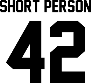 Short Person 42 Magnet