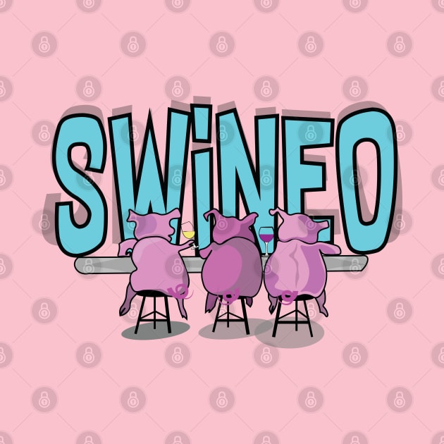 Swineo Wine Tasting by ByersArtLab