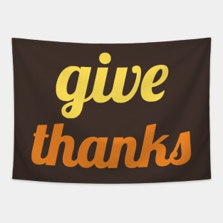 Give Thanks Tapestry