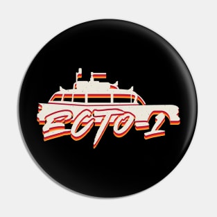 Ecto One Ghostbusted Pin