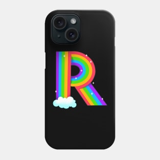 Letter R Aesthetic Phone Case