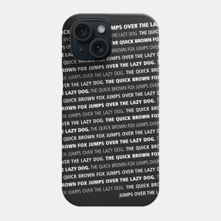 lazy dog again Phone Case