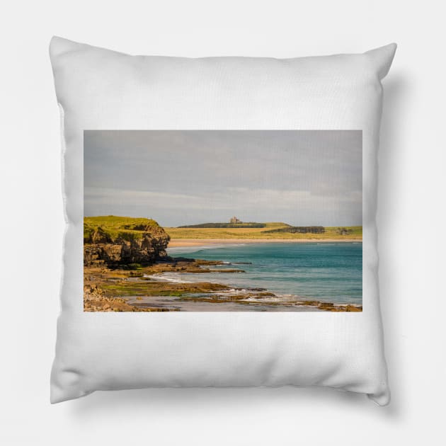 Mullaghmore, Sligo - Classiebawn Castle Pillow by mbangert