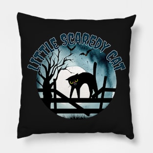 Little Scaredy Cat Pillow