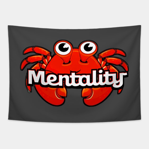 Crab Mentality Tapestry by VM04