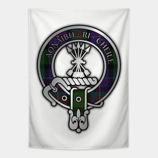 Clan Cameron Erracht Tartan Crest Tapestry