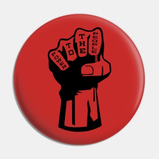 Power To The People Pin