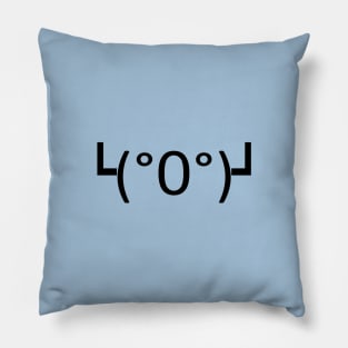 To the Moon Guy (black) Pillow