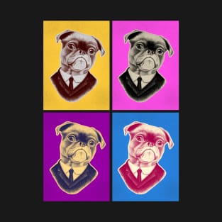 Pop art pugs T-Shirt