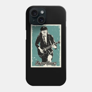 Vintage Angus Young Phone Case