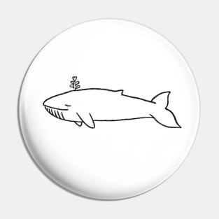 Whale Love Pin