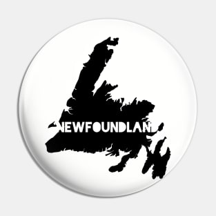 Newfoundland Map || Newfoundland and Labrador || Gifts || Souvenirs || Clothing Pin