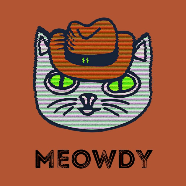 Meowdy by TeeTrafik